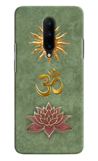 Om & Lotus Oneplus 7 Pro Back Cover