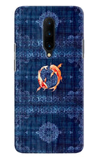 Koi Blue Oneplus 7 Pro Back Cover