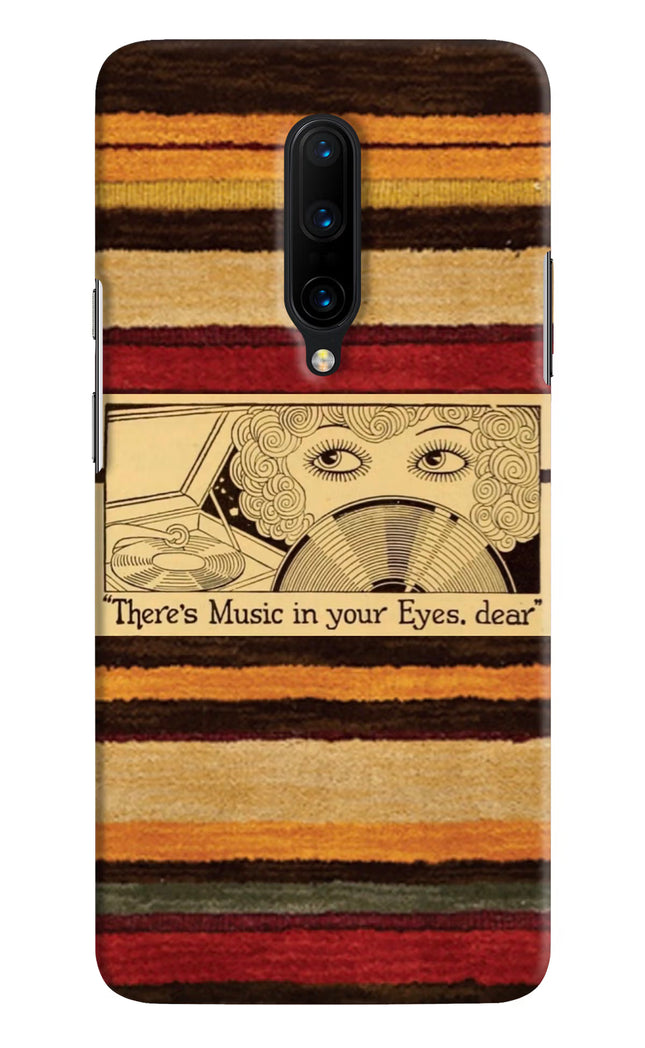 Vinyl Stripes Oneplus 7 Pro Back Cover