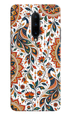 White Mayura Oneplus 7 Pro Back Cover