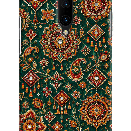 Green Pataka Oneplus 7 Pro Hard Case Back Cover by Casekaro