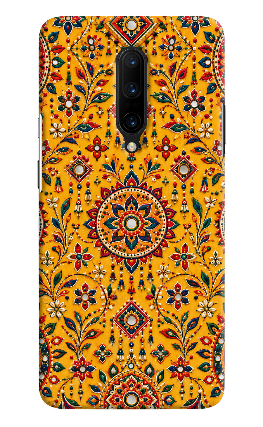Sunlit Aura Oneplus 7 Pro Back Cover, Hard case