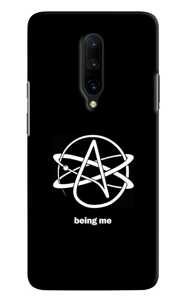 Atheist Symbol Oneplus 7 Pro Hard Case Back Cover by Casekaro