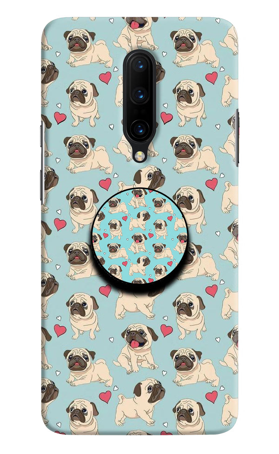 Pug Dog Oneplus 7 Pro Pop Case, Hard case