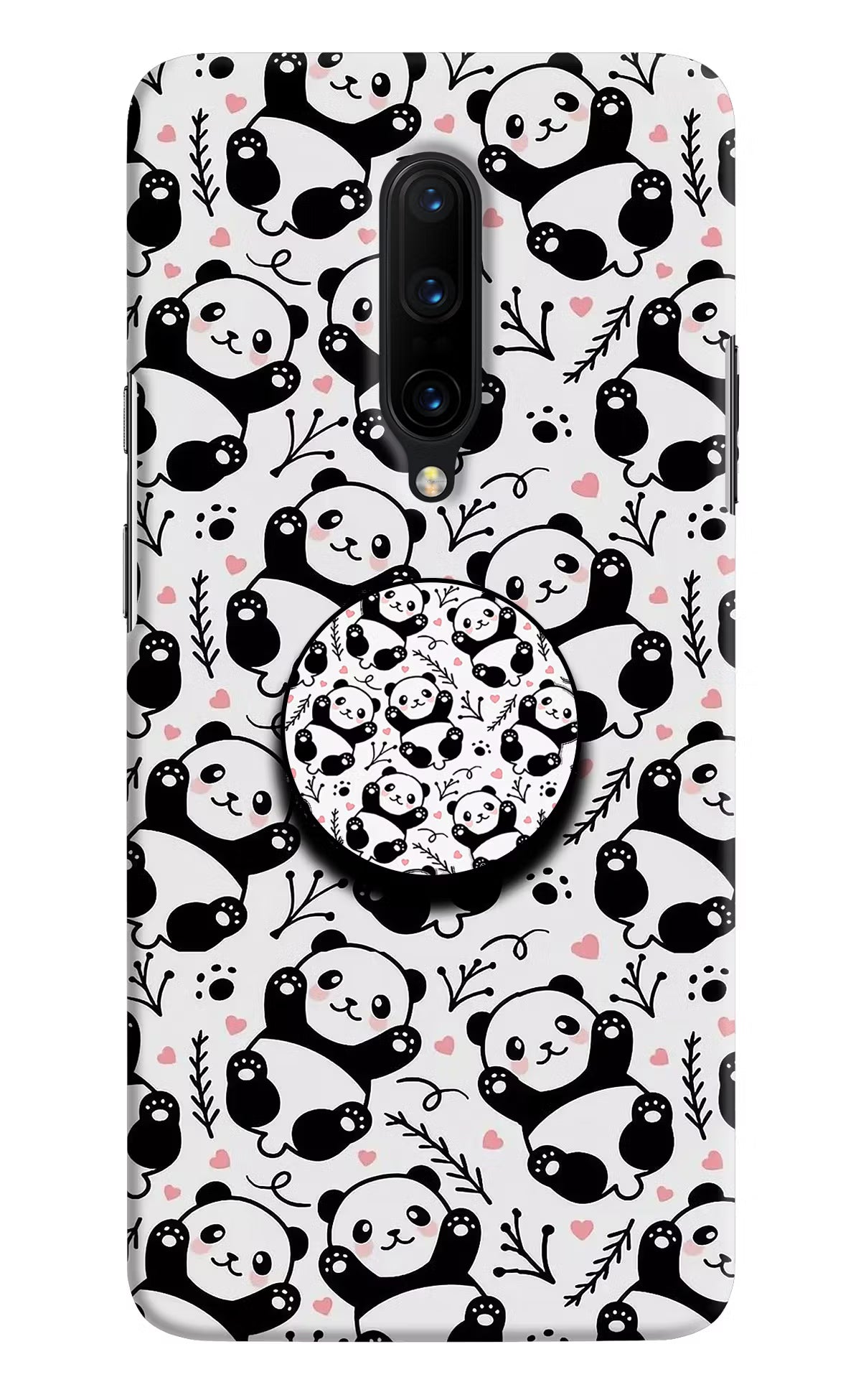 Cute Panda Oneplus 7 Pro Pop Case by Casekaro