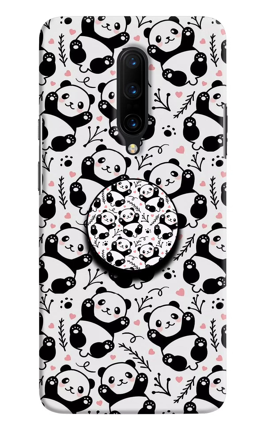 Cute Panda Oneplus 7 Pro Pop Case, Hard case