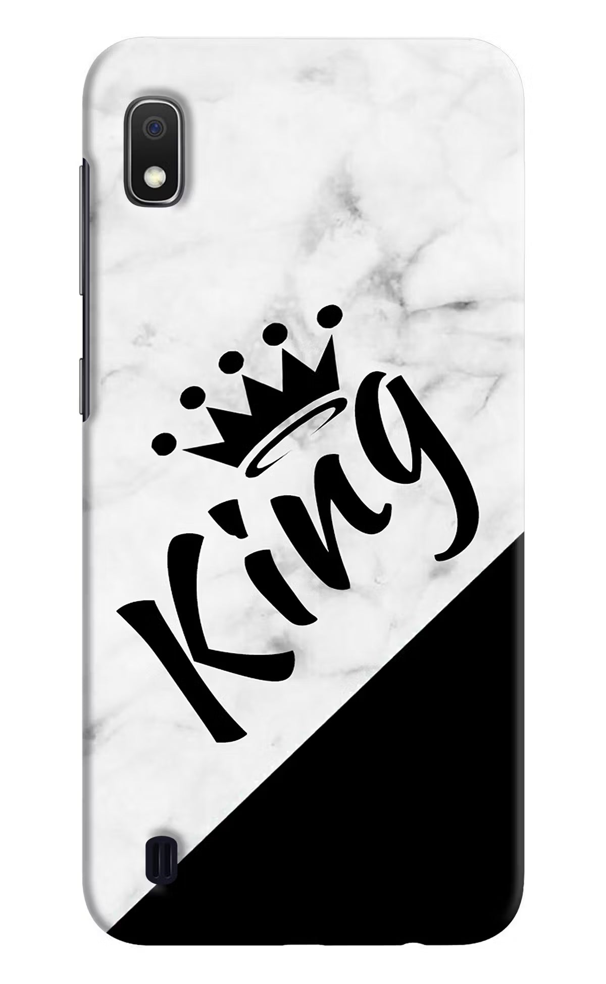 King Samsung A10 Hard Case Back Cover by Casekaro