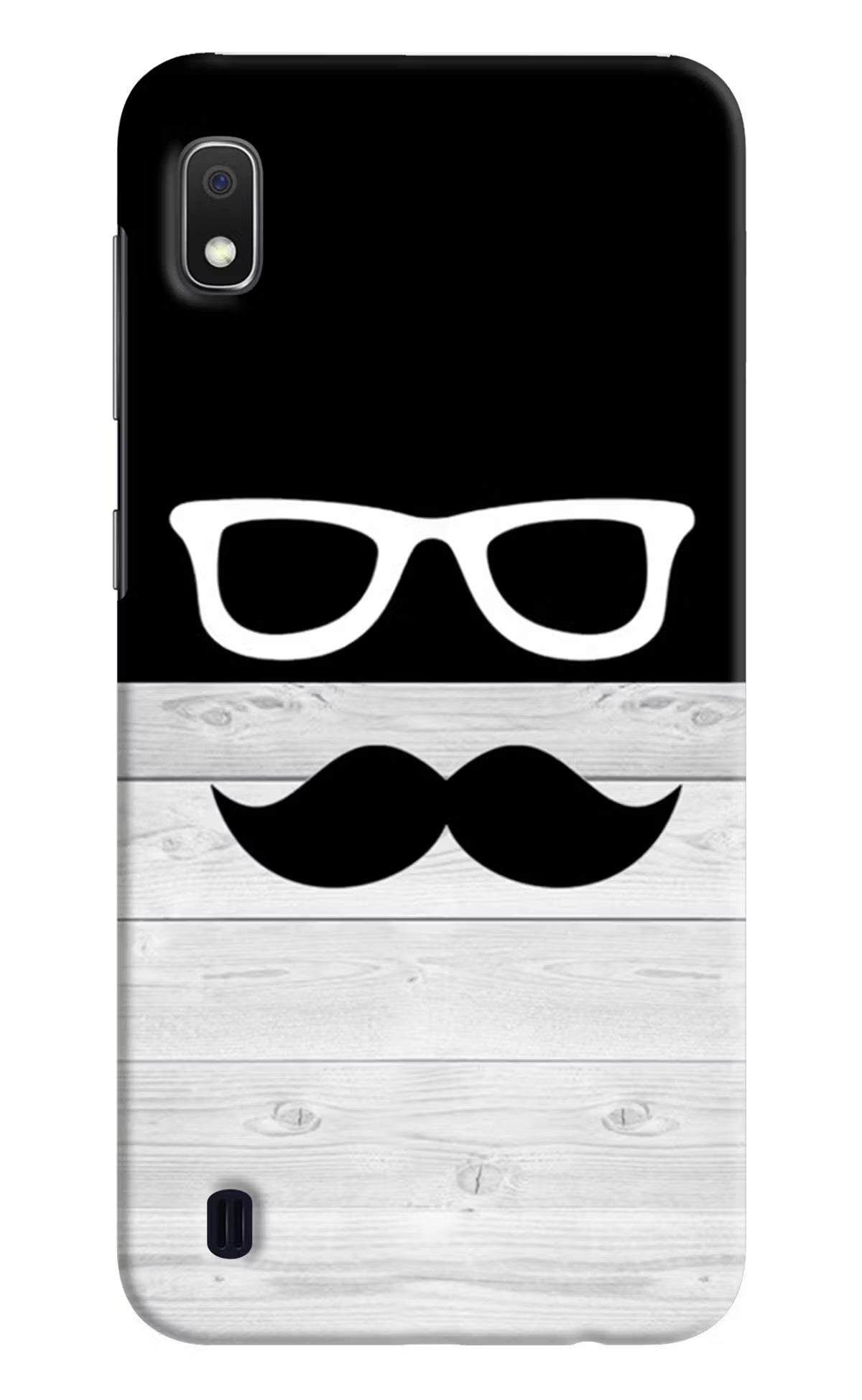Mustache Samsung A10 Hard Case Back Cover by Casekaro