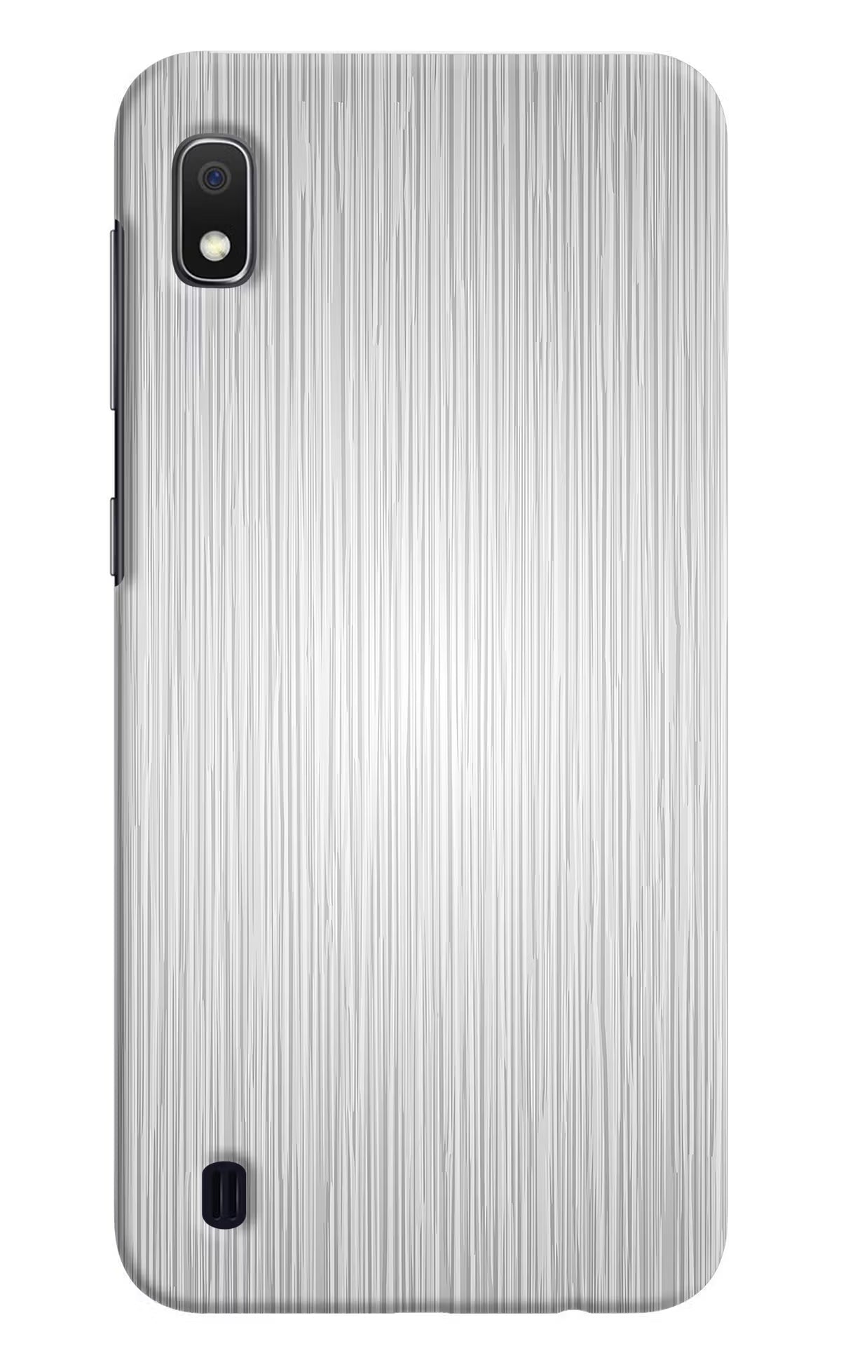 Wooden Grey Texture Samsung A10 Hard Case Back Cover by Casekaro