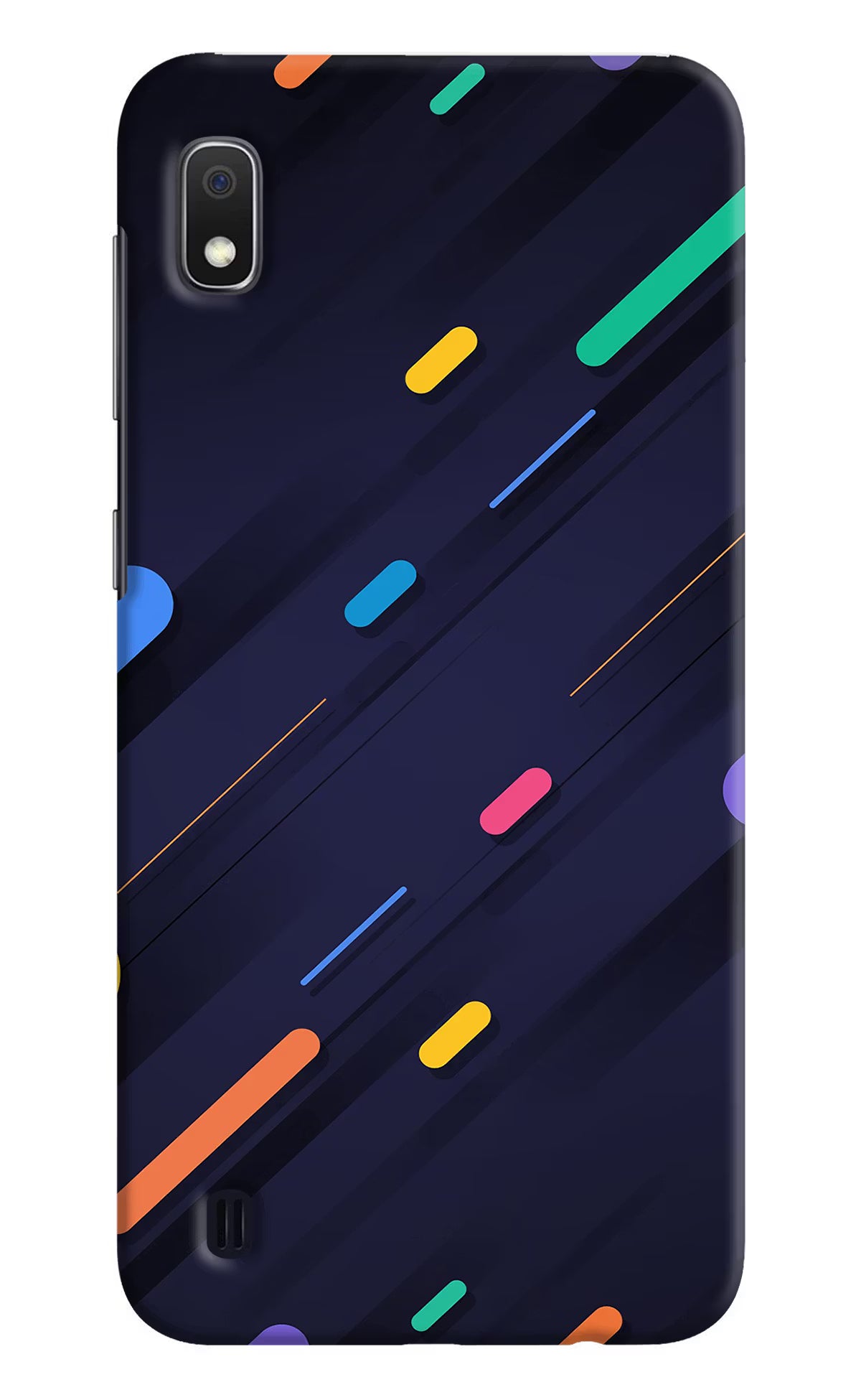 Abstract Design Samsung A10 Hard Case Back Cover by Casekaro