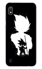 Goku Shadow Samsung A10 Hard Case Back Cover by Casekaro
