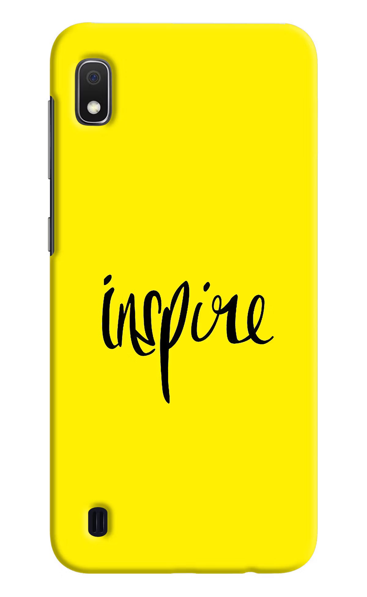 Inspire Samsung A10 Hard Case Back Cover by Casekaro