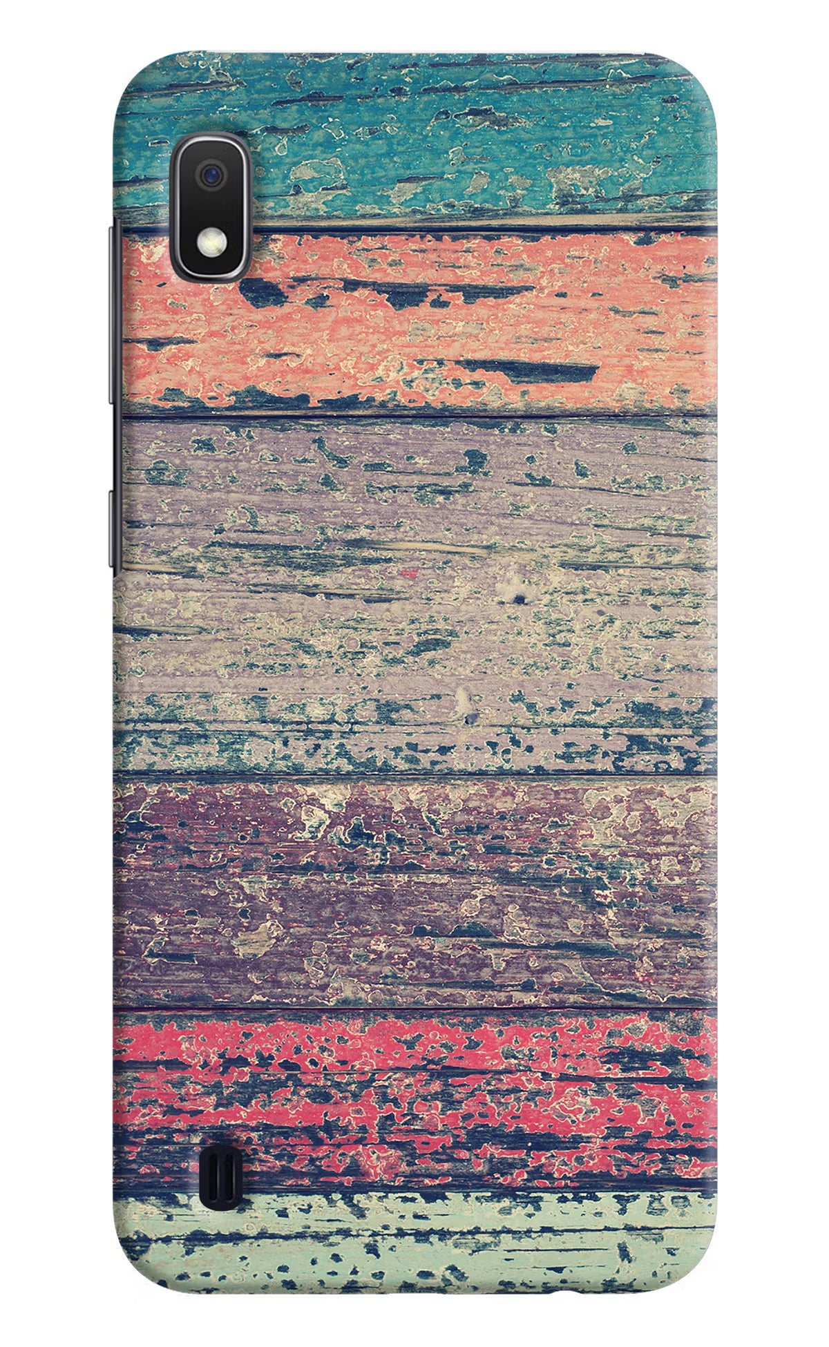 Colourful Wall Samsung A10 Hard Case Back Cover by Casekaro