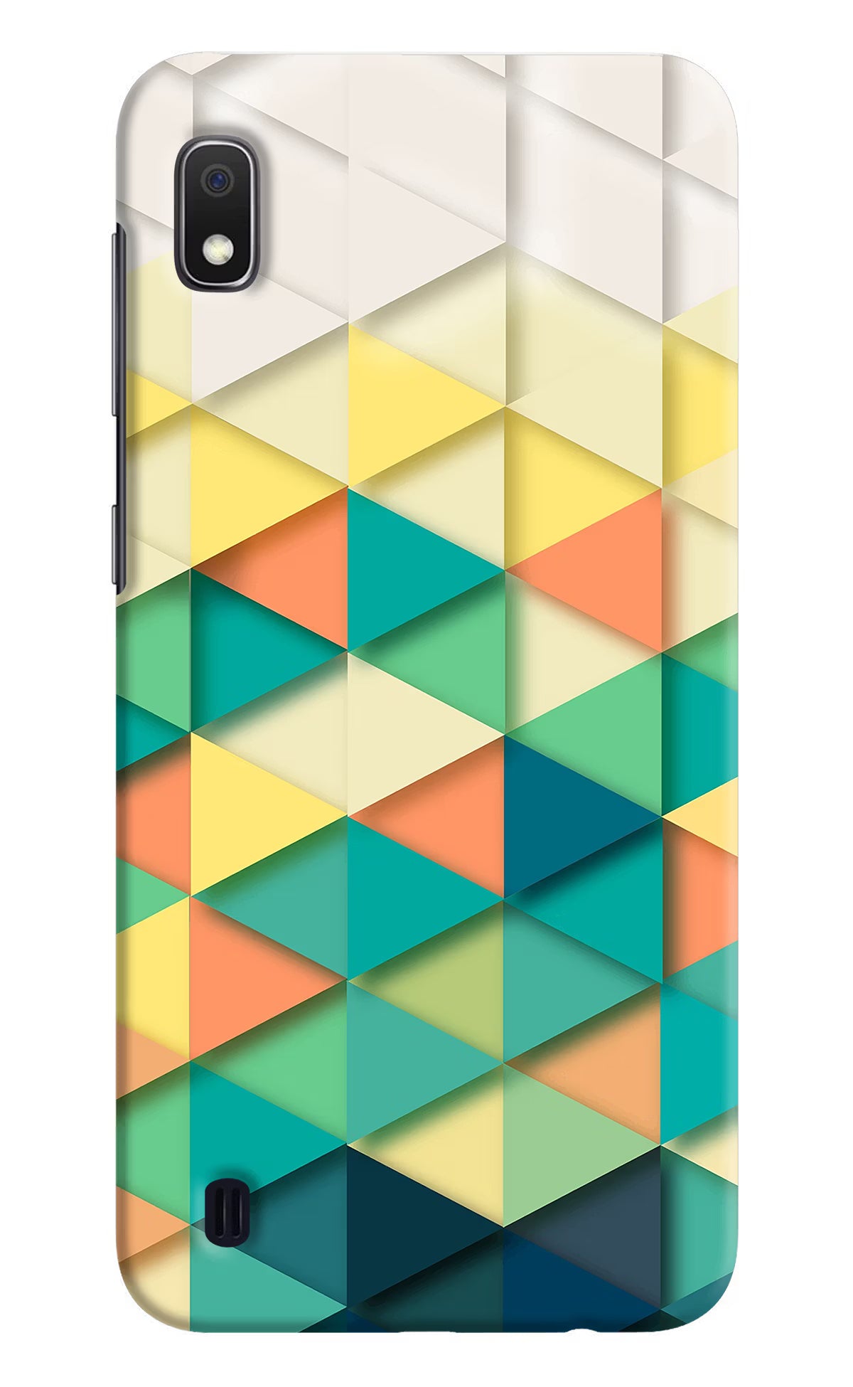 Abstract Samsung A10 Hard Case Back Cover by Casekaro
