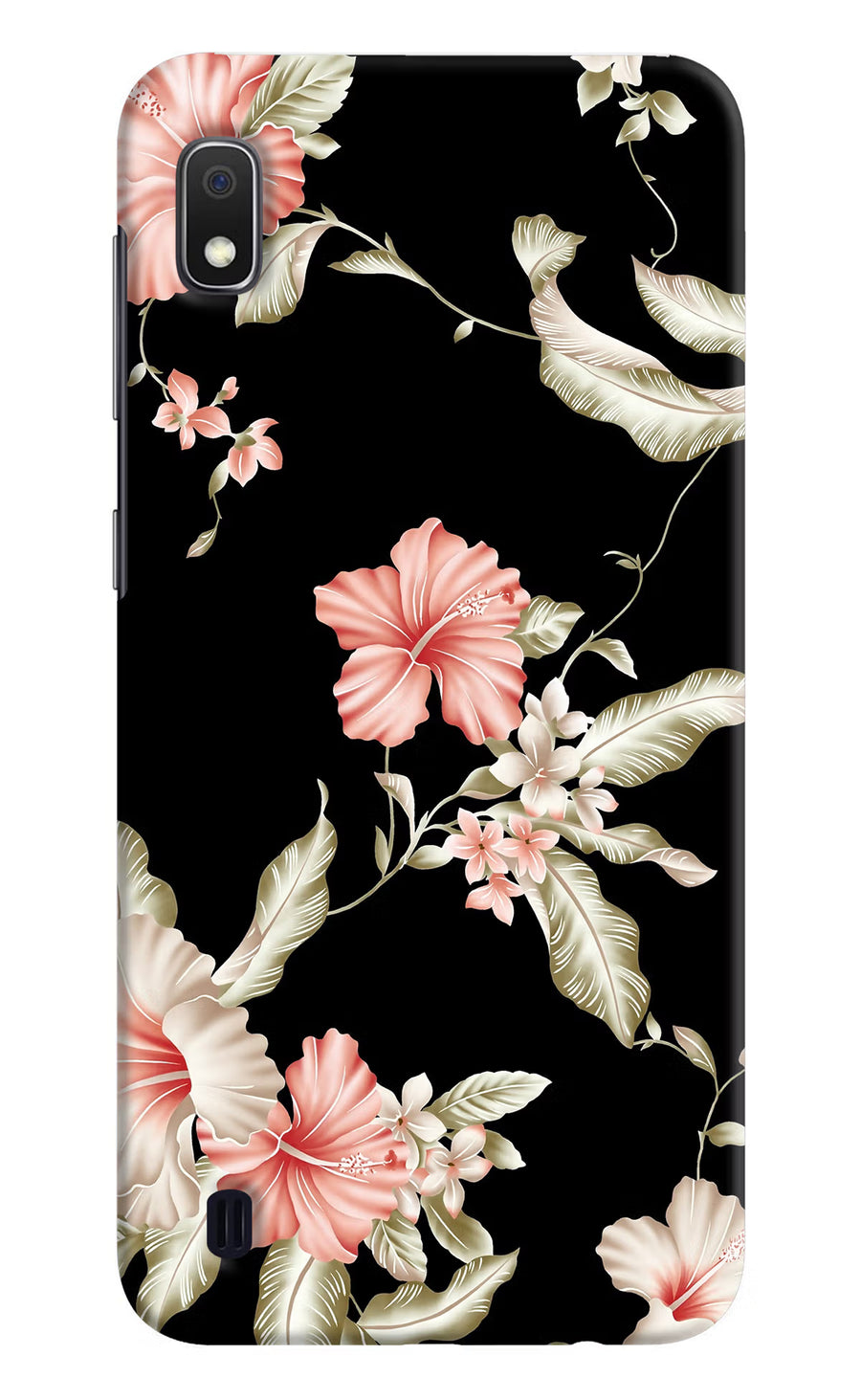 Flowers Samsung A10 Back Cover, Hard case