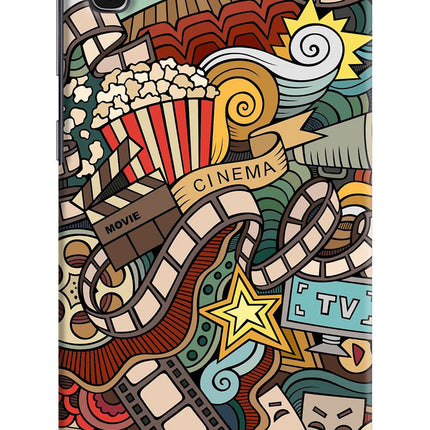 Cinema Abstract Samsung A10 Hard Case Back Cover by Casekaro