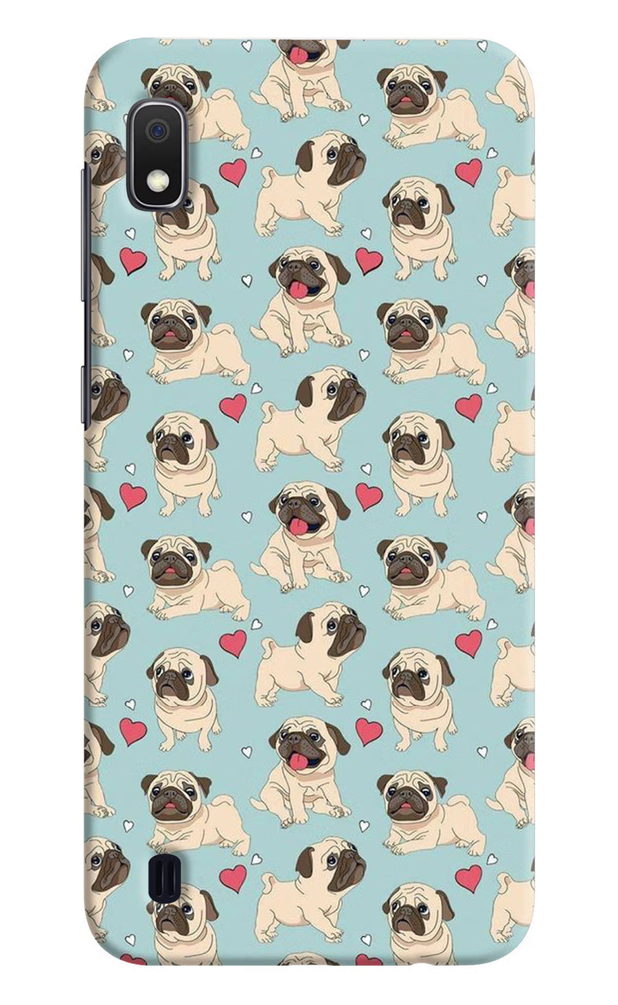 Pug Dog Samsung A10 Back Cover, Hard case