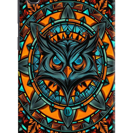 Angry Owl Art Samsung A10 Hard Case Back Cover by Casekaro