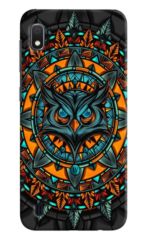 Angry Owl Art Samsung A10 Back Cover