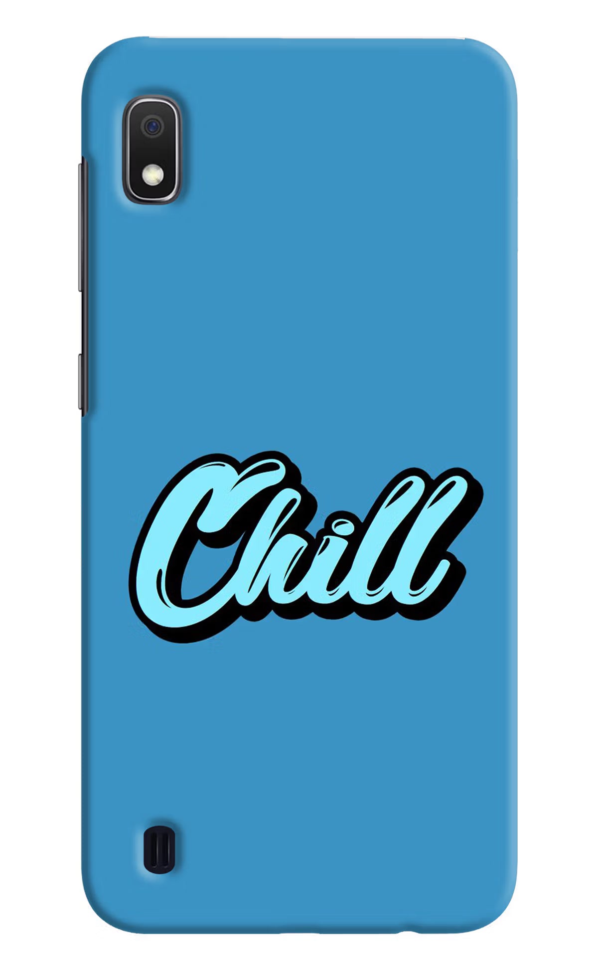 Chill Samsung A10 Hard Case Back Cover by Casekaro