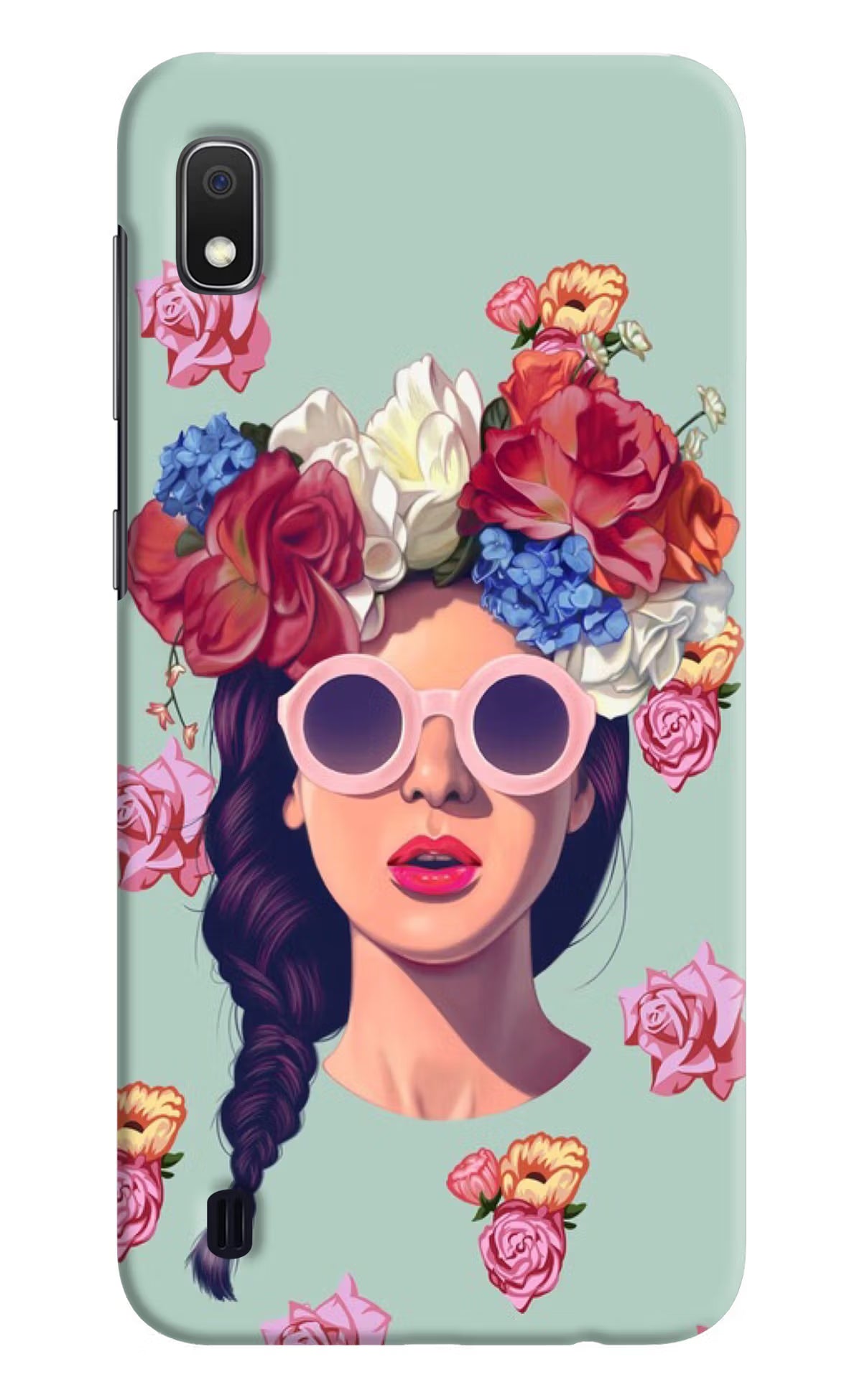 Pretty Girl Samsung A10 Hard Case Back Cover by Casekaro