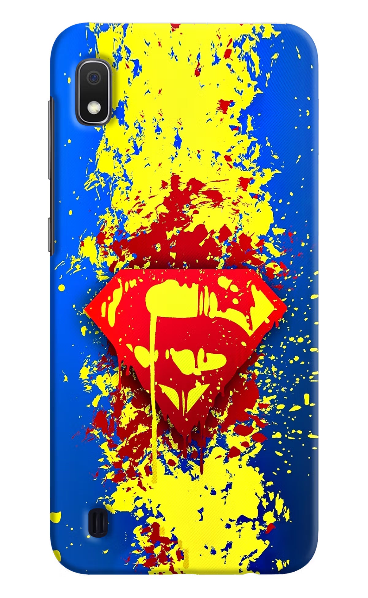Superman logo Samsung A10 Hard Case Back Cover by Casekaro