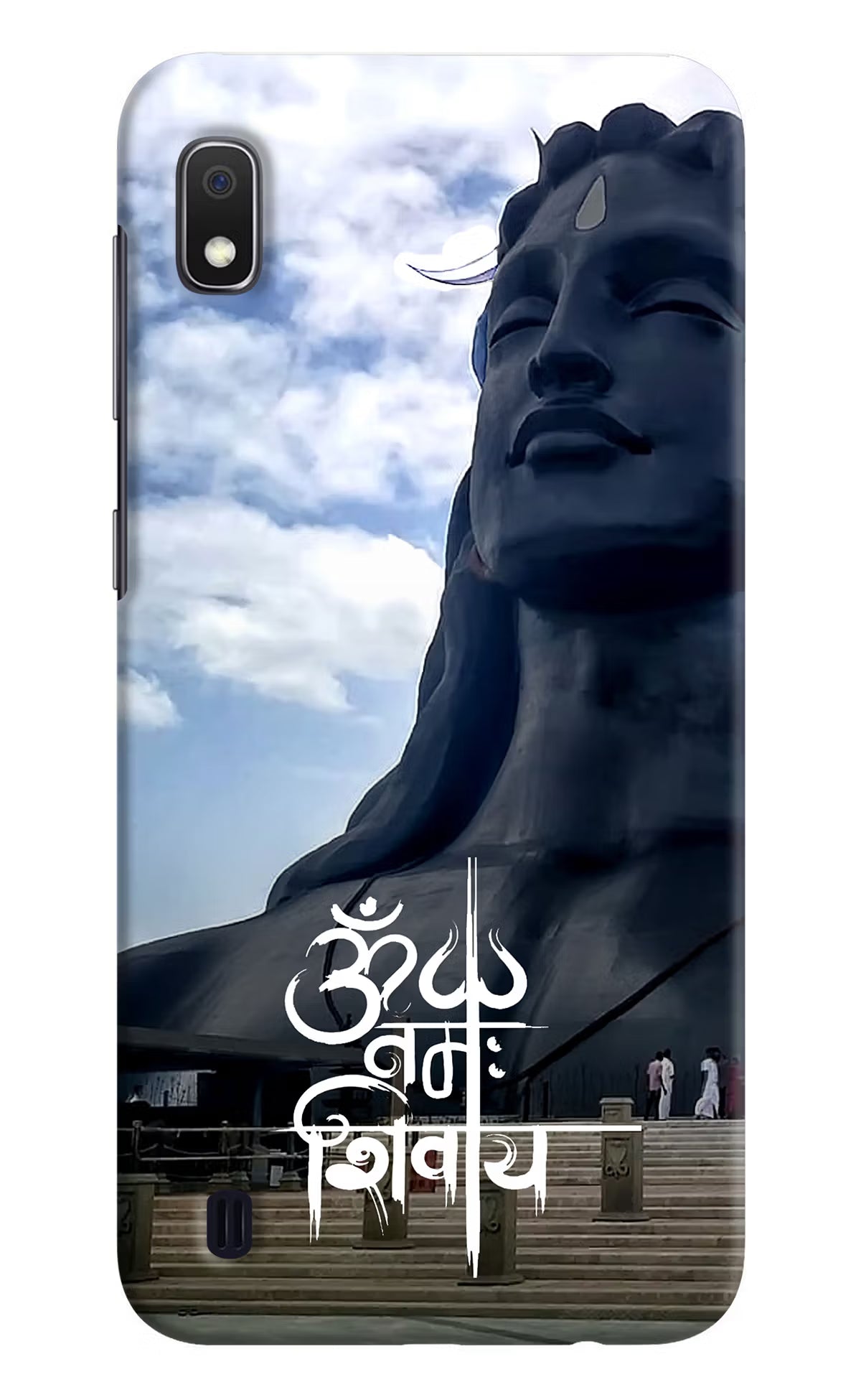 Om Namah Shivay Samsung A10 Hard Case Back Cover by Casekaro