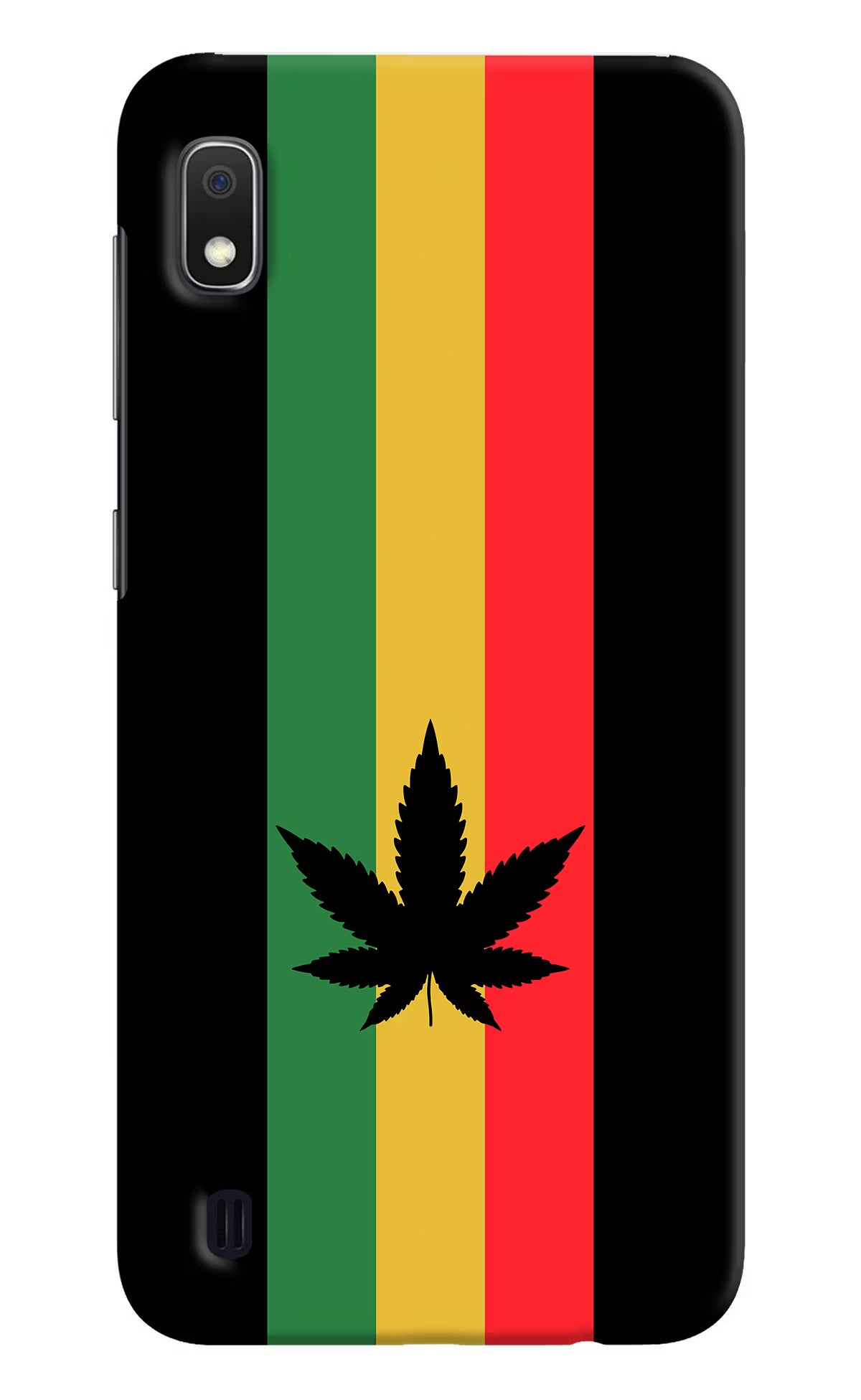 Weed Flag Samsung A10 Hard Case Back Cover by Casekaro