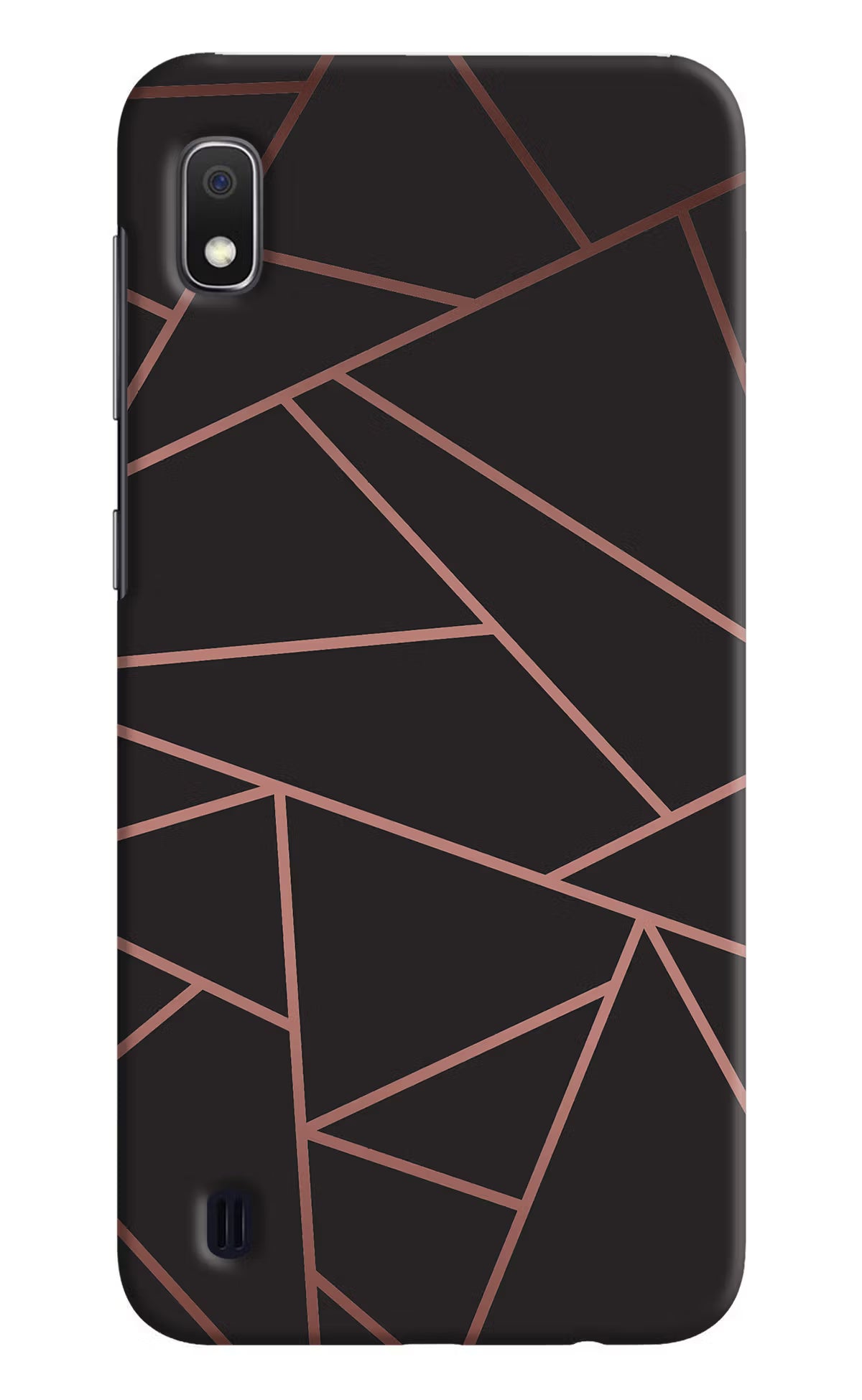 Geometric Pattern Samsung A10 Hard Case Back Cover by Casekaro