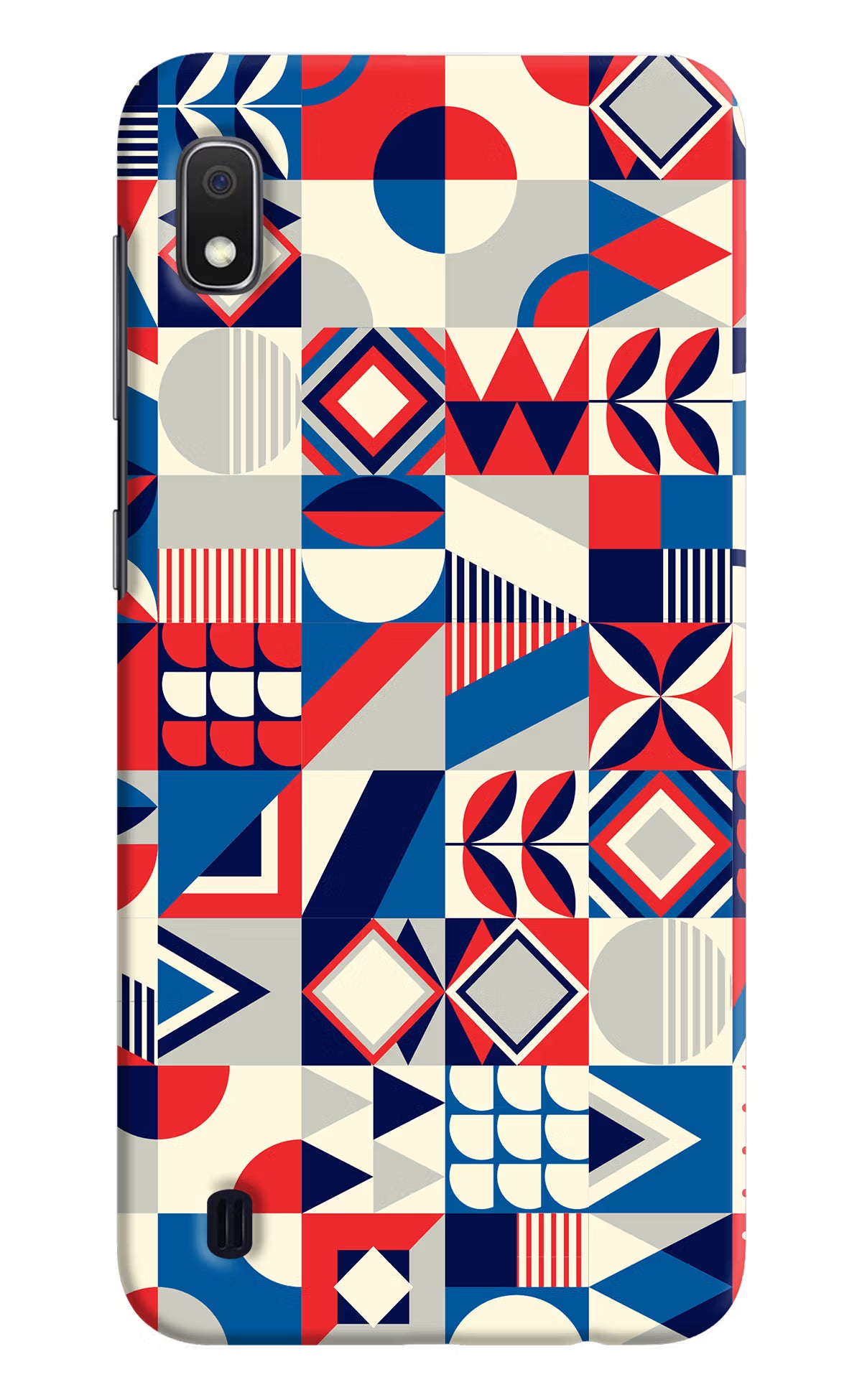 Colorful Pattern Samsung A10 Hard Case Back Cover by Casekaro