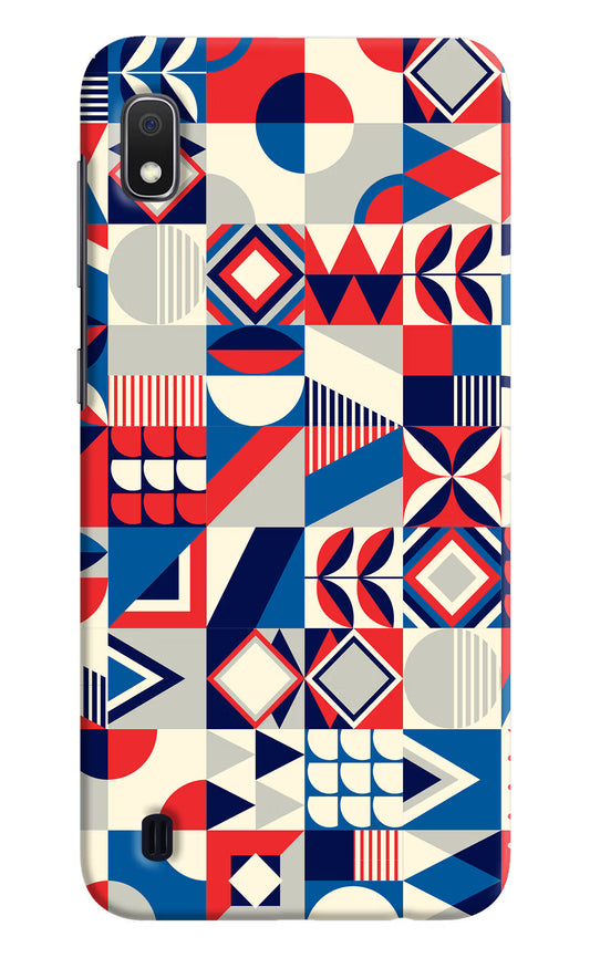 Colorful Pattern Samsung A10 Hard Case Back Cover by Casekaro