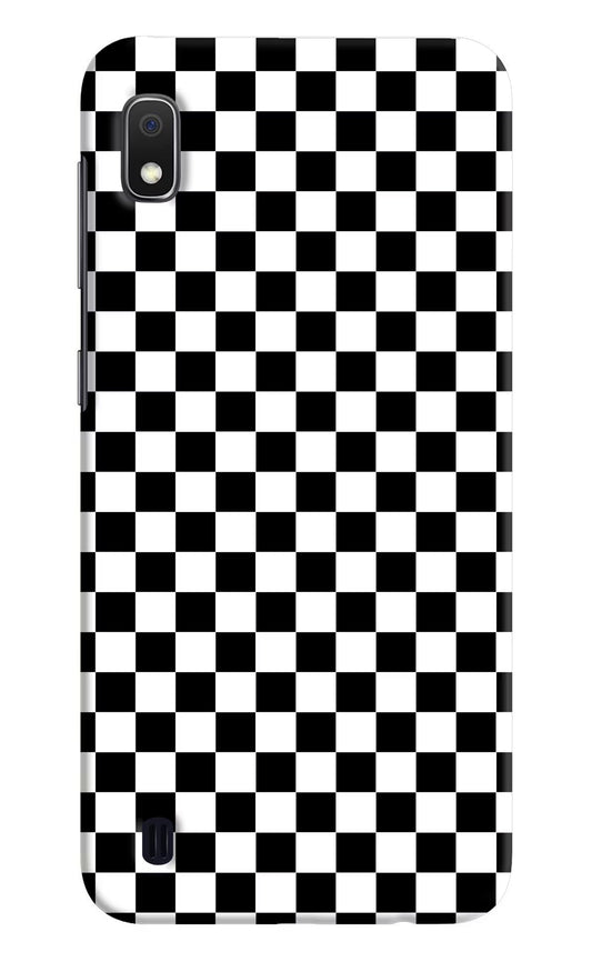 Chess Board Samsung A10 Hard Case Back Cover by Casekaro