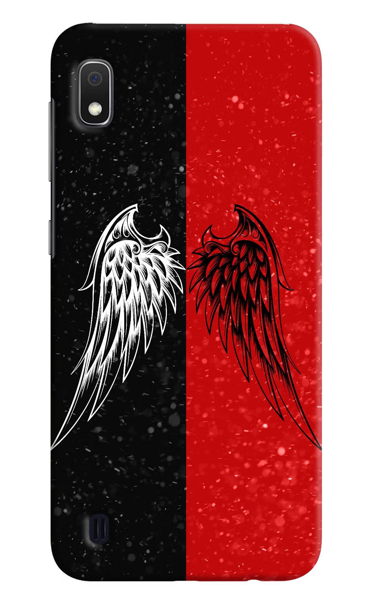 Wings Samsung A10 Hard Case Back Cover by Casekaro