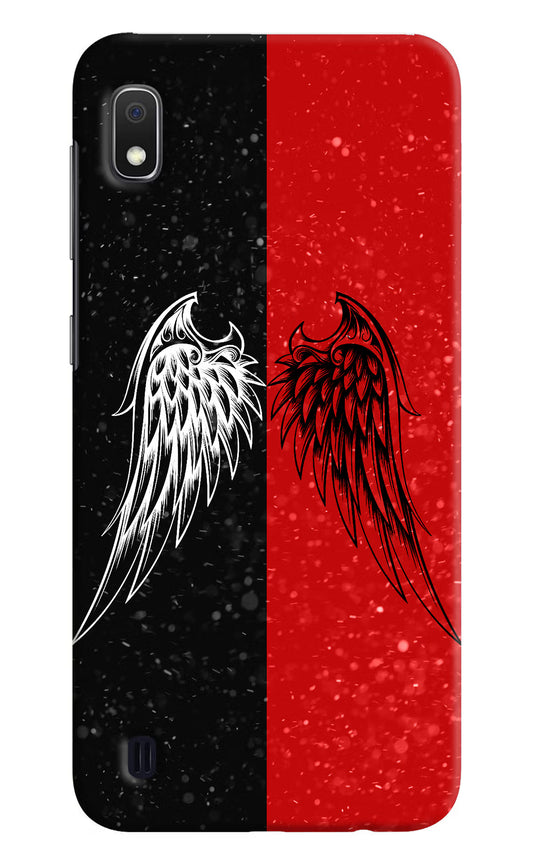 Wings Samsung A10 Hard Case Back Cover by Casekaro