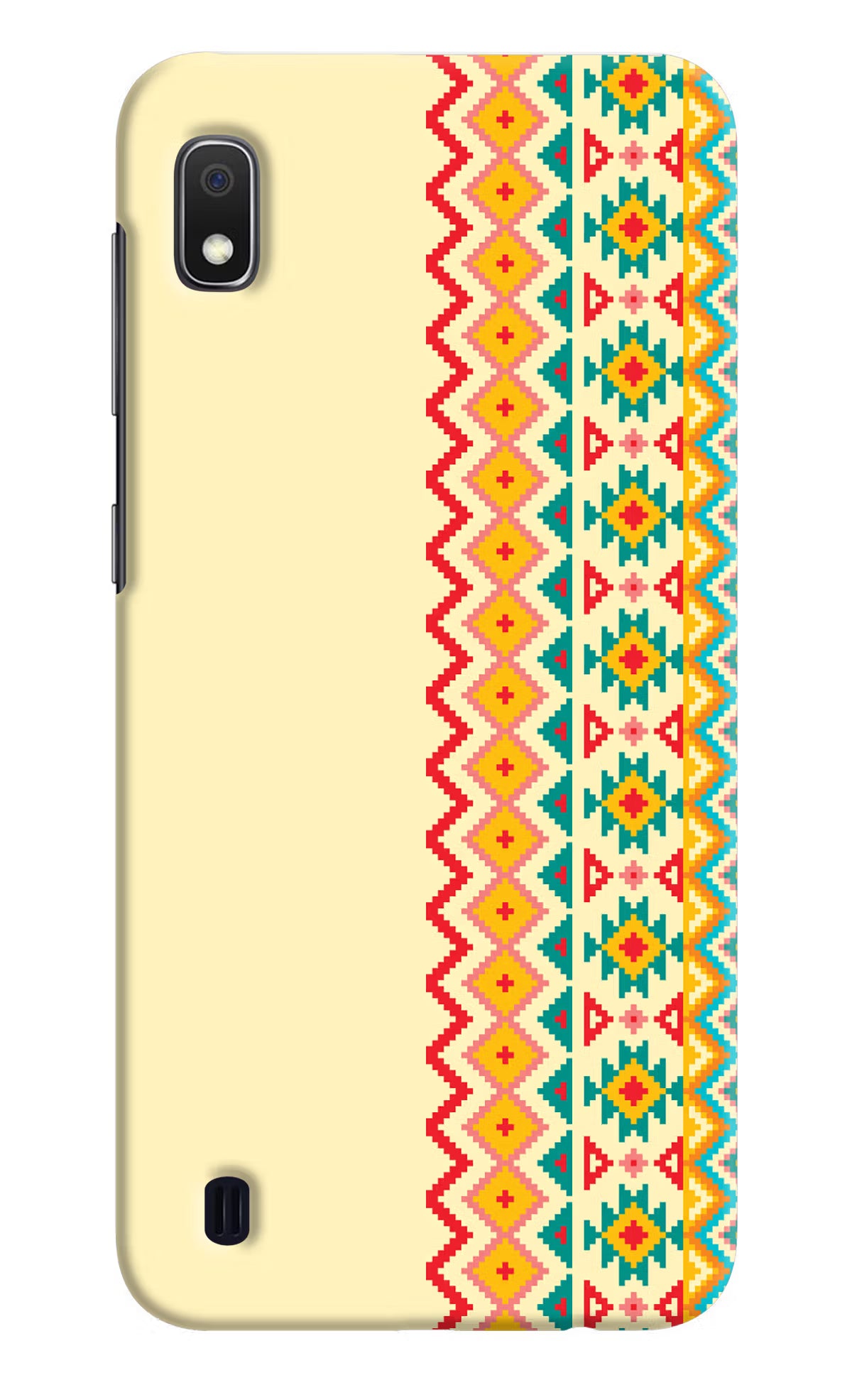 Ethnic Seamless Samsung A10 Hard Case Back Cover by Casekaro