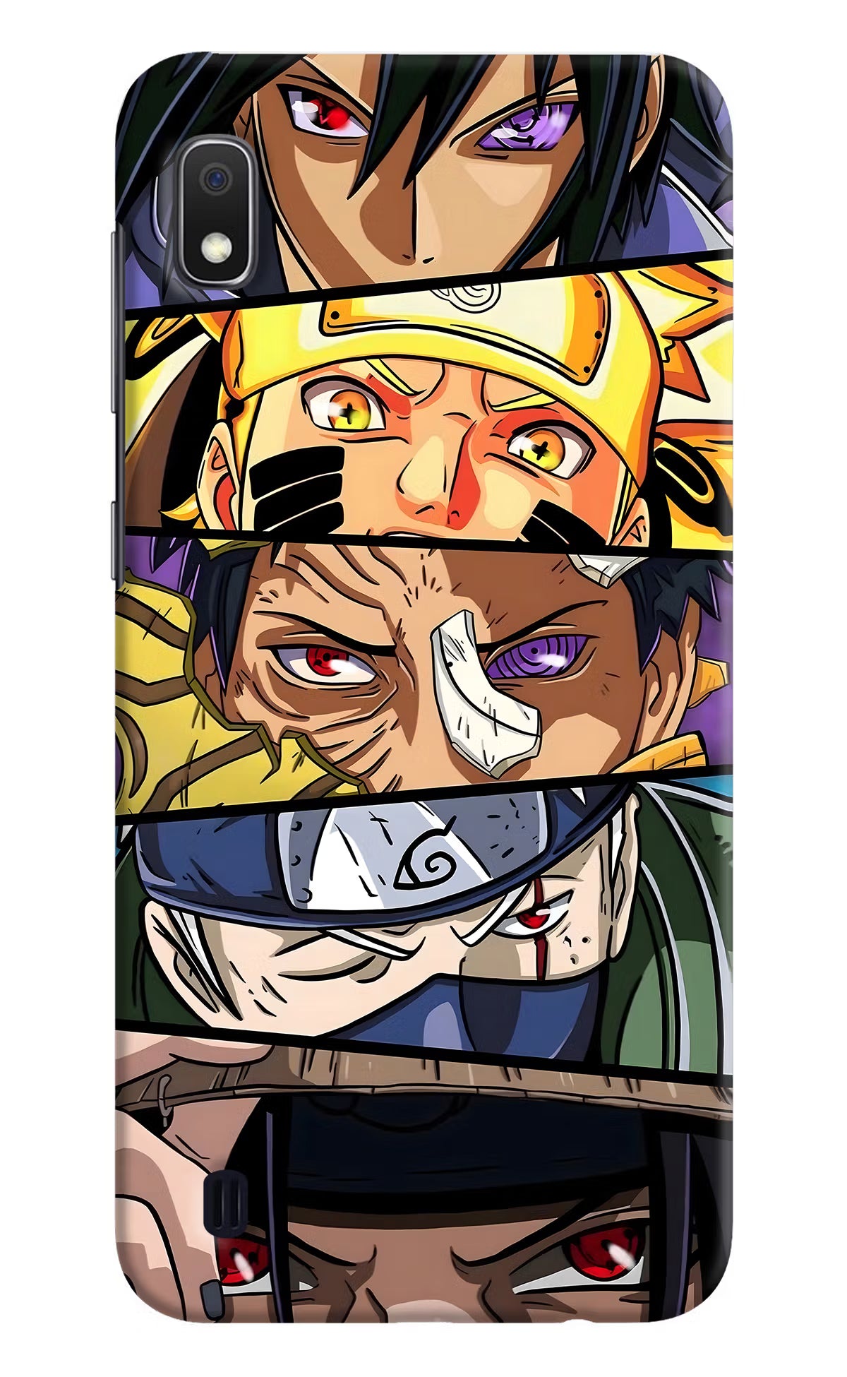 Naruto Character Samsung A10 Hard Case Back Cover by Casekaro