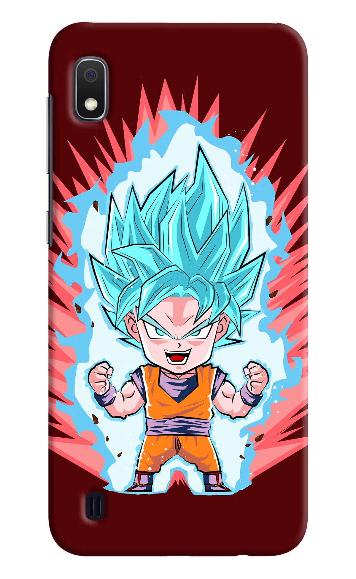 Goku Little Samsung A10 Hard Case Back Cover by Casekaro
