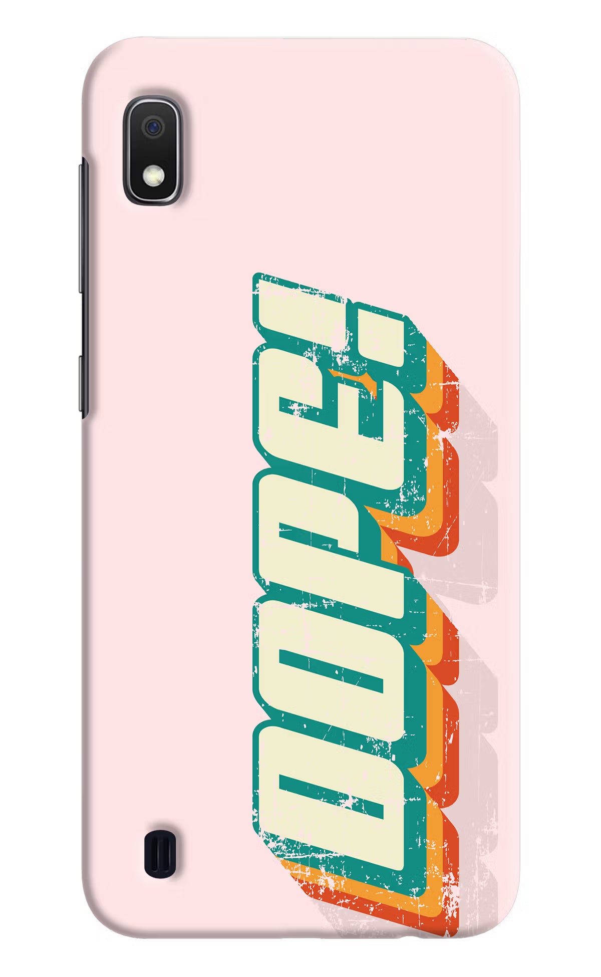 Dope Samsung A10 Hard Case Back Cover by Casekaro