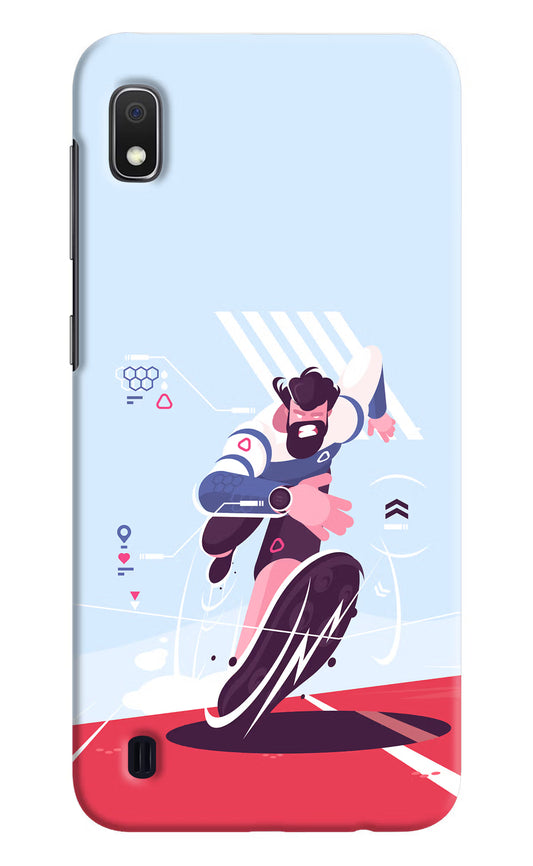 Run Pro Samsung A10 Hard Case Back Cover by Casekaro