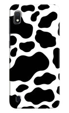 Cow Spots Samsung A10 Hard Case Back Cover by Casekaro