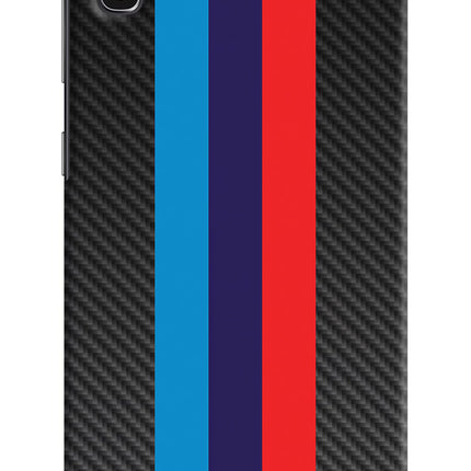 BMW Stripes Pattern Samsung A10 Hard Case Back Cover by Casekaro