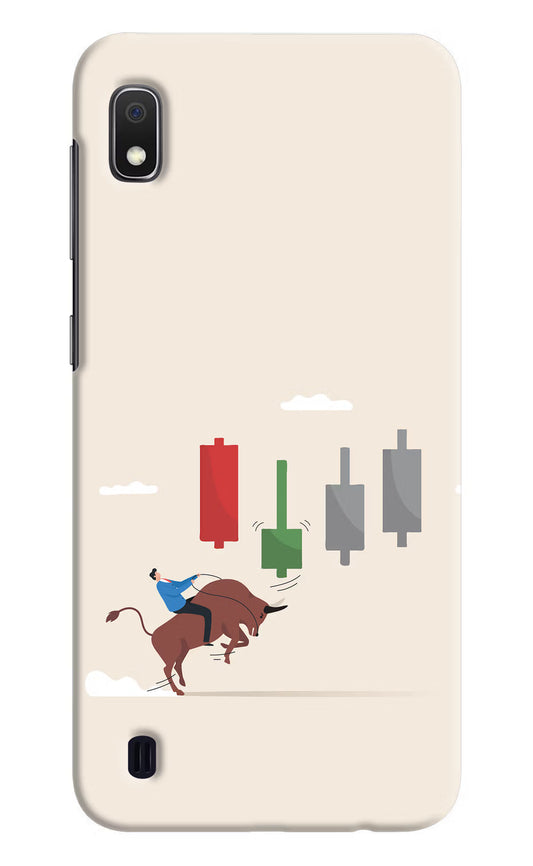 Bull Trading Momentum Samsung A10 Hard Case Back Cover by Casekaro