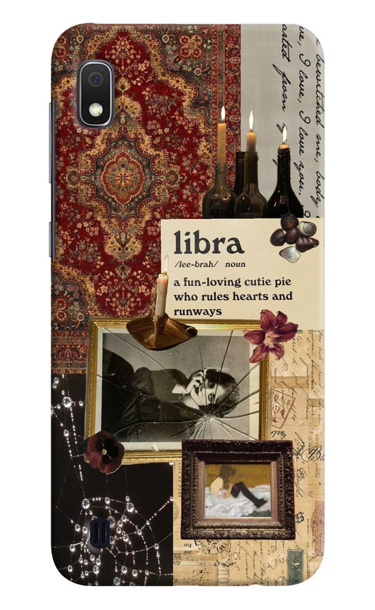Libra Zodiac Samsung A10 Hard Case Back Cover by Casekaro