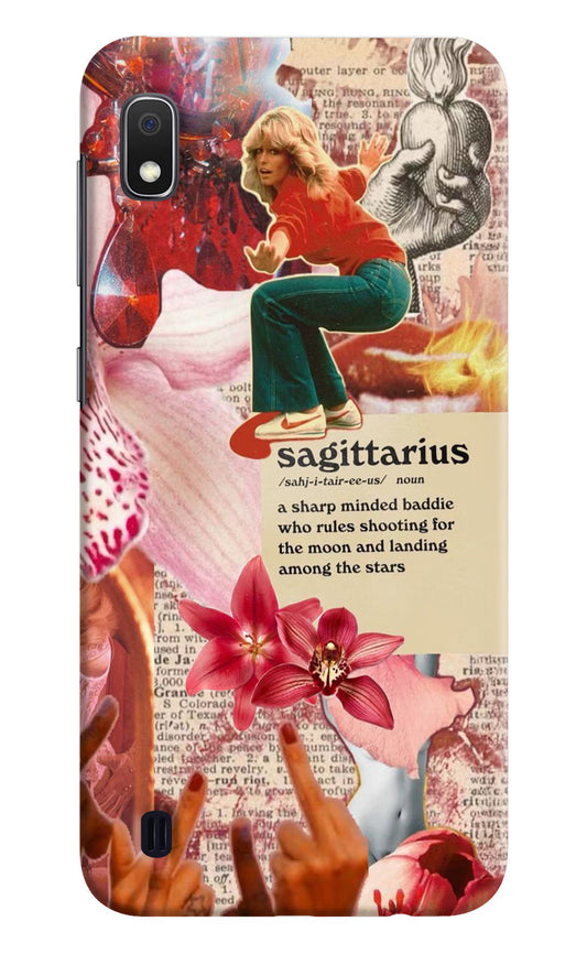 Sagittarius Zodiac Samsung A10 Hard Case Back Cover by Casekaro