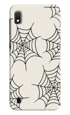 Spider Web Samsung A10 Hard Case Back Cover by Casekaro