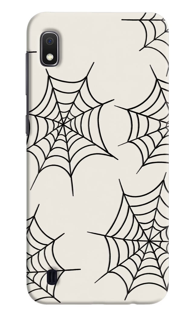 Spider Web Samsung A10 Hard Case Back Cover by Casekaro