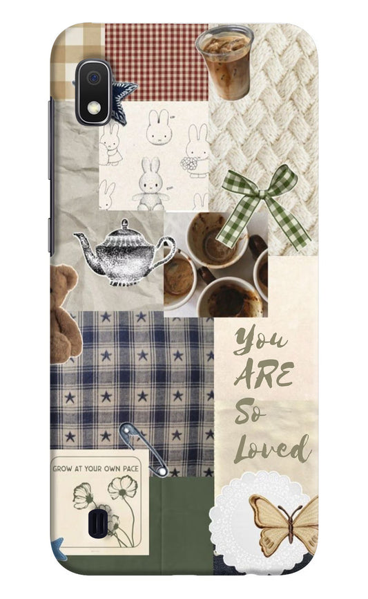 Cookie Samsung A10 Hard Case Back Cover by Casekaro