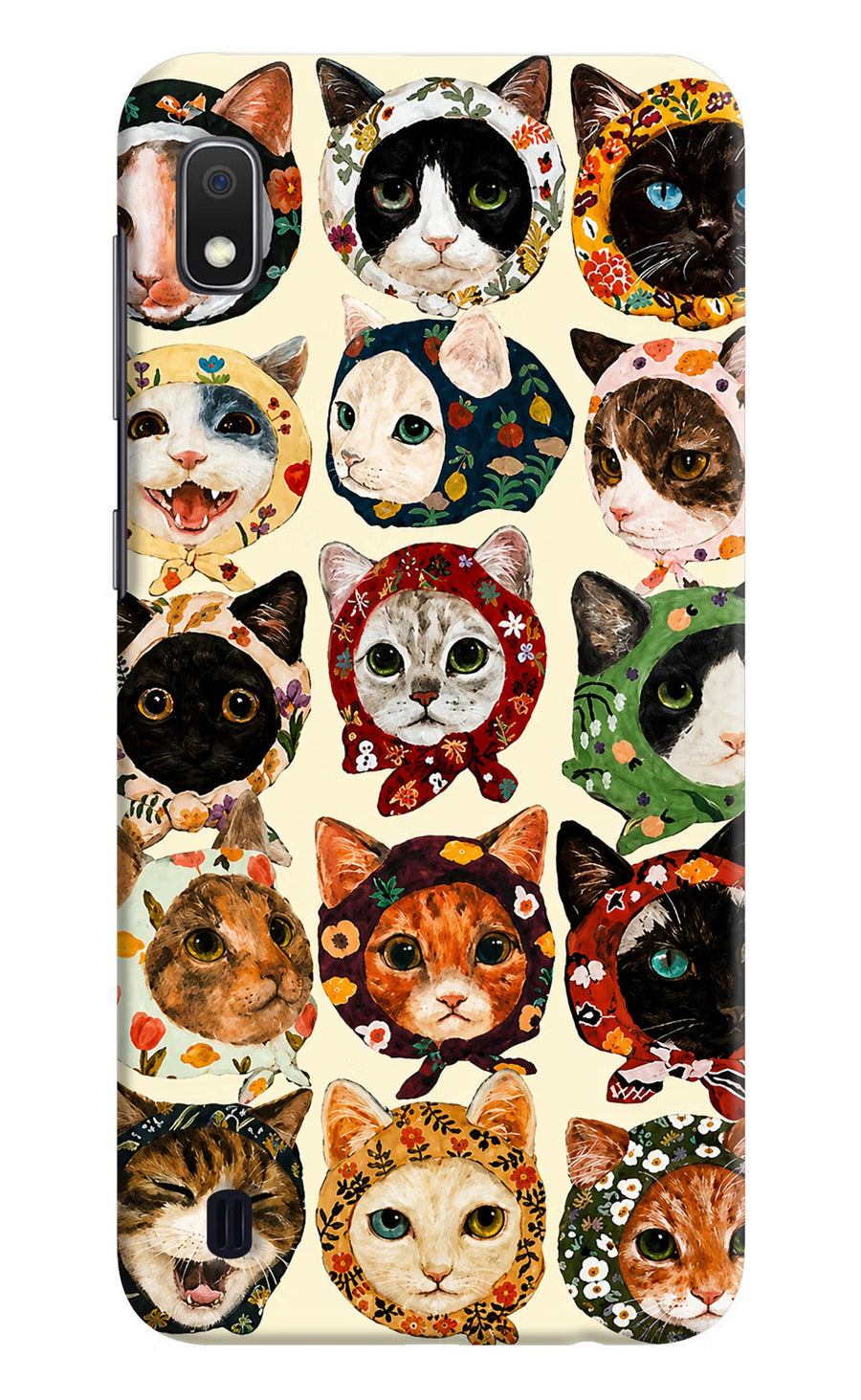 Cool Cat Samsung A10 Back Cover, Hard case