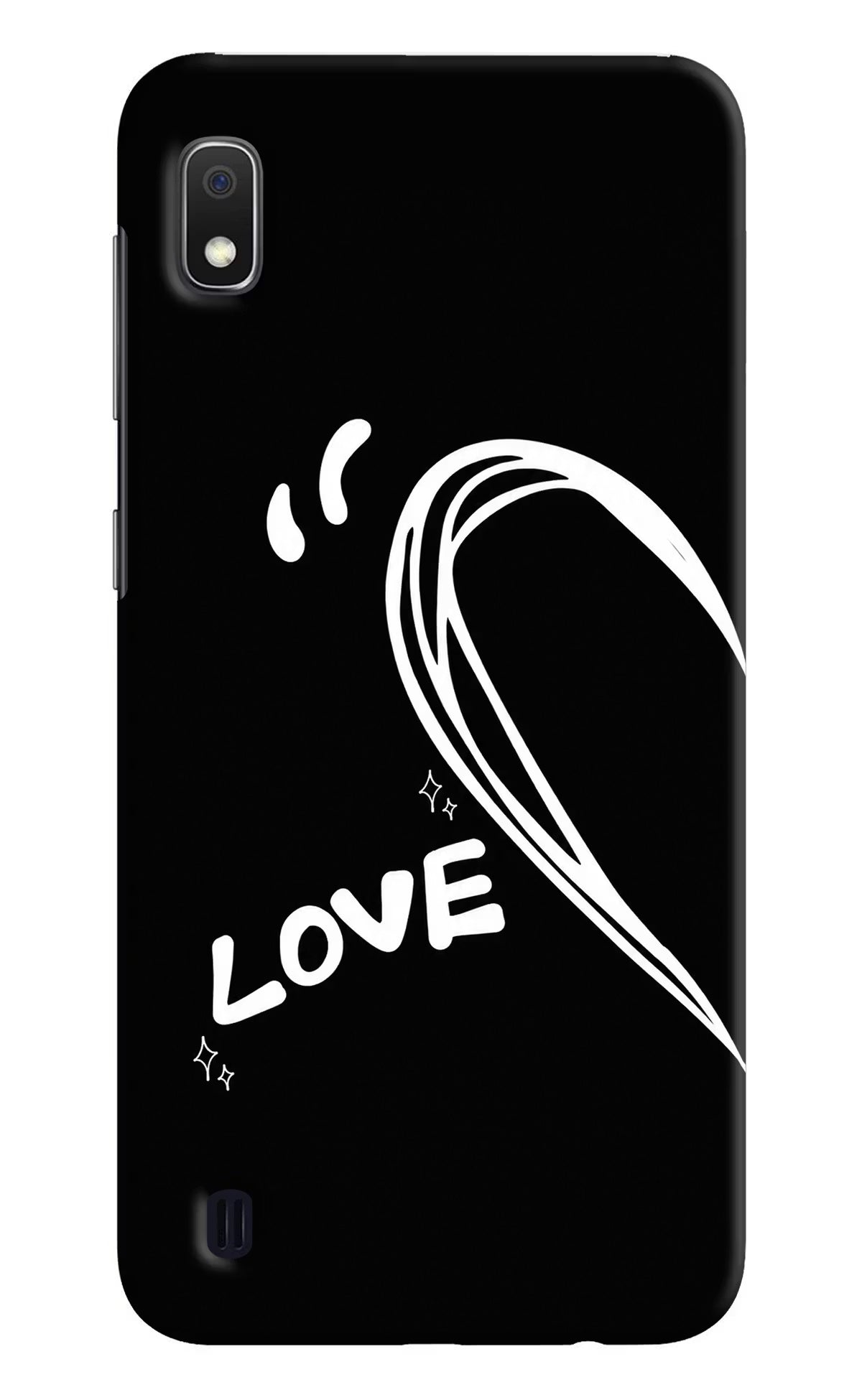 Love Line Samsung A10 Back Cover