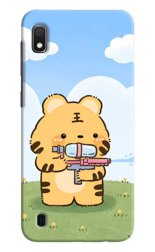 Tiger Treat Samsung A10 Hard Case Back Cover by Casekaro